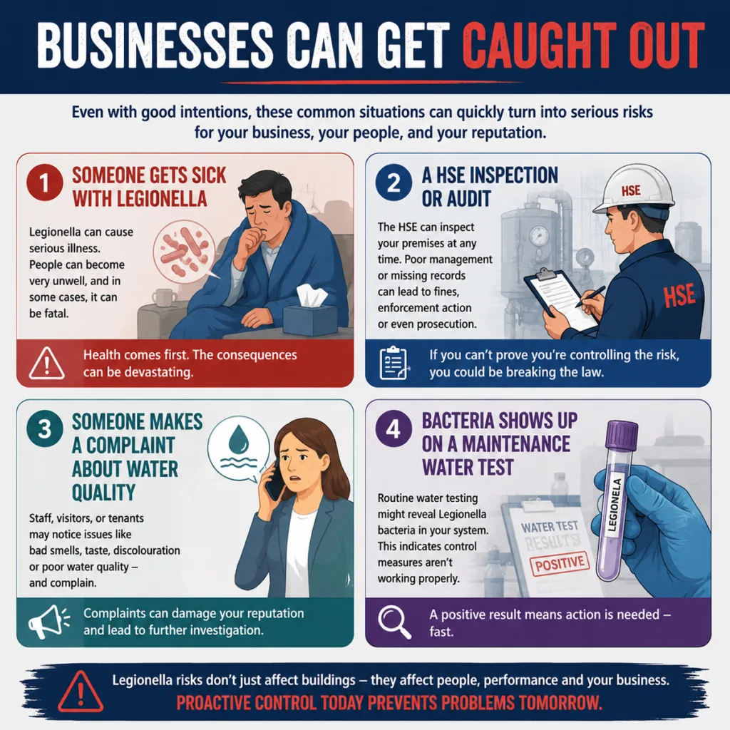 Consequences of No Water Hygiene Compliance